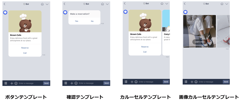 LINEーchatbot-messaging 