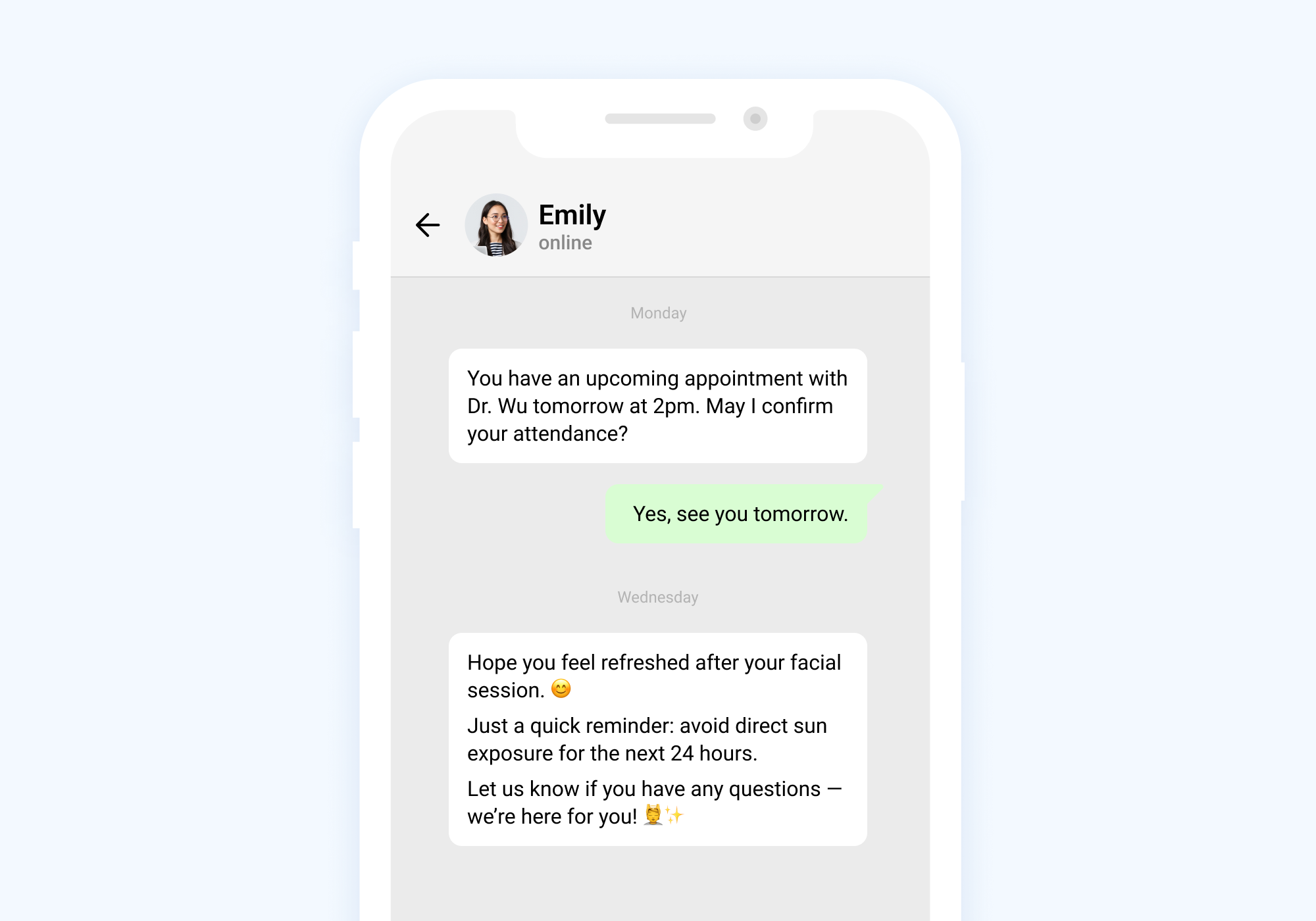 Automate your reminders, follow-ups